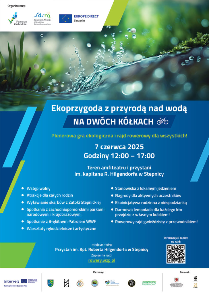 plakat ekoprzygoda rajd rowerowy